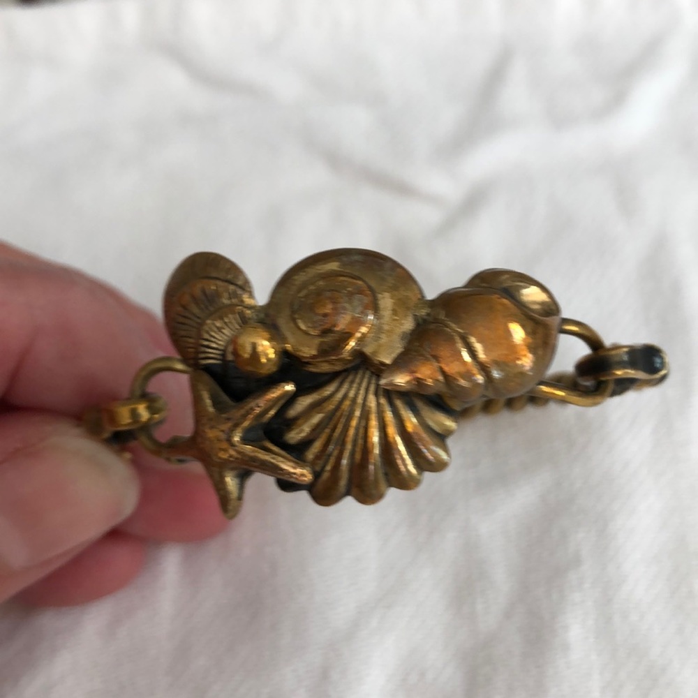 FINAL MARKDOWN Brass nautical bracelet